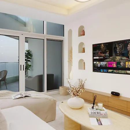 Dejaview Stays Luxury Apartment With Private Terrace, Burj & Sea View Dubai Exterior photo