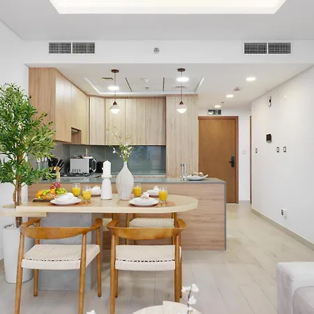 Dejaview Stays Luxury Apartment With Private Terrace, Burj & Sea View Dubai Exterior photo