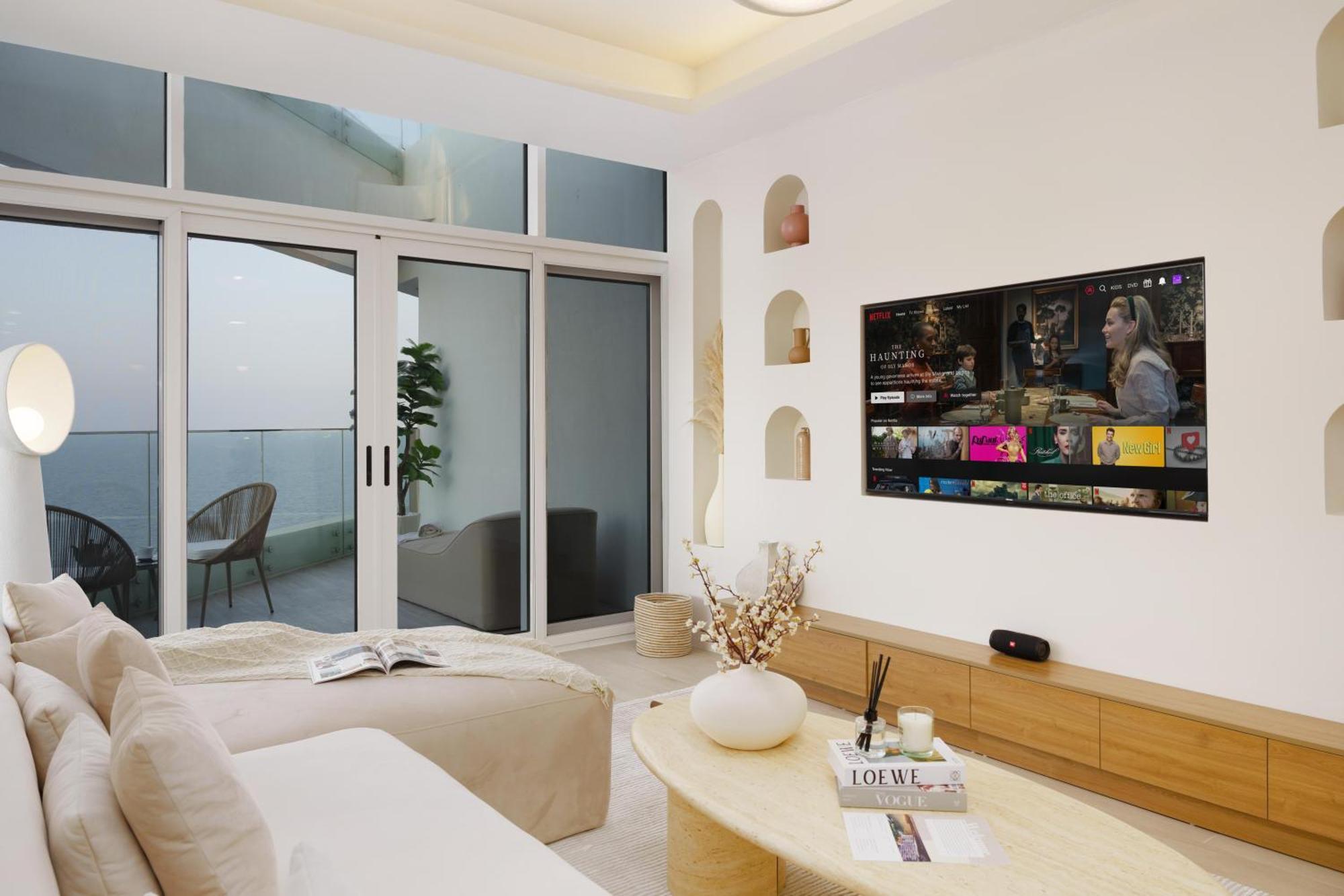 Dejaview Luxury With Private Terrace, Burj & Sea View Dubai