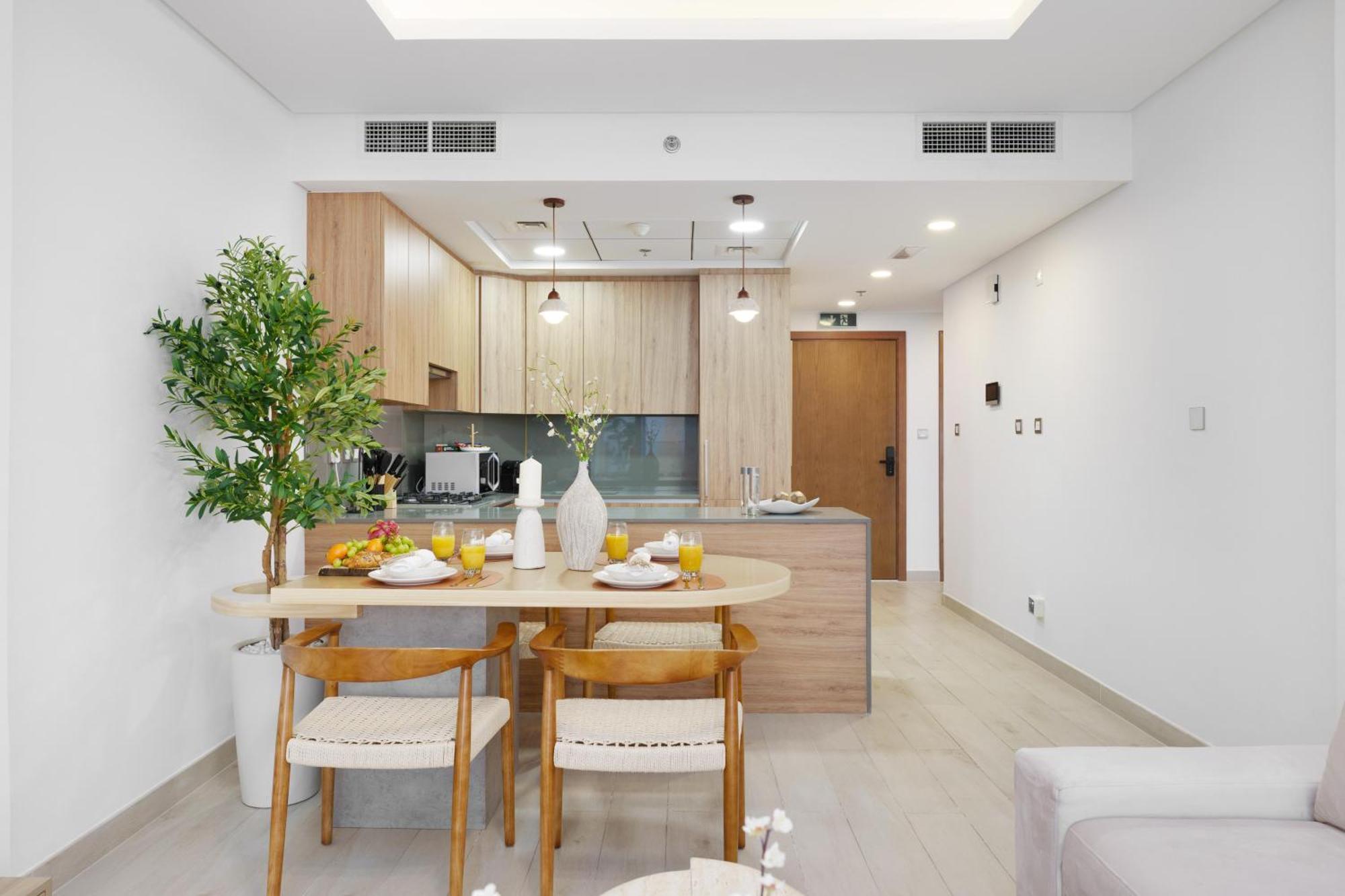 Apartment Dejaview Luxury With Private Terrace, Burj & Sea View *